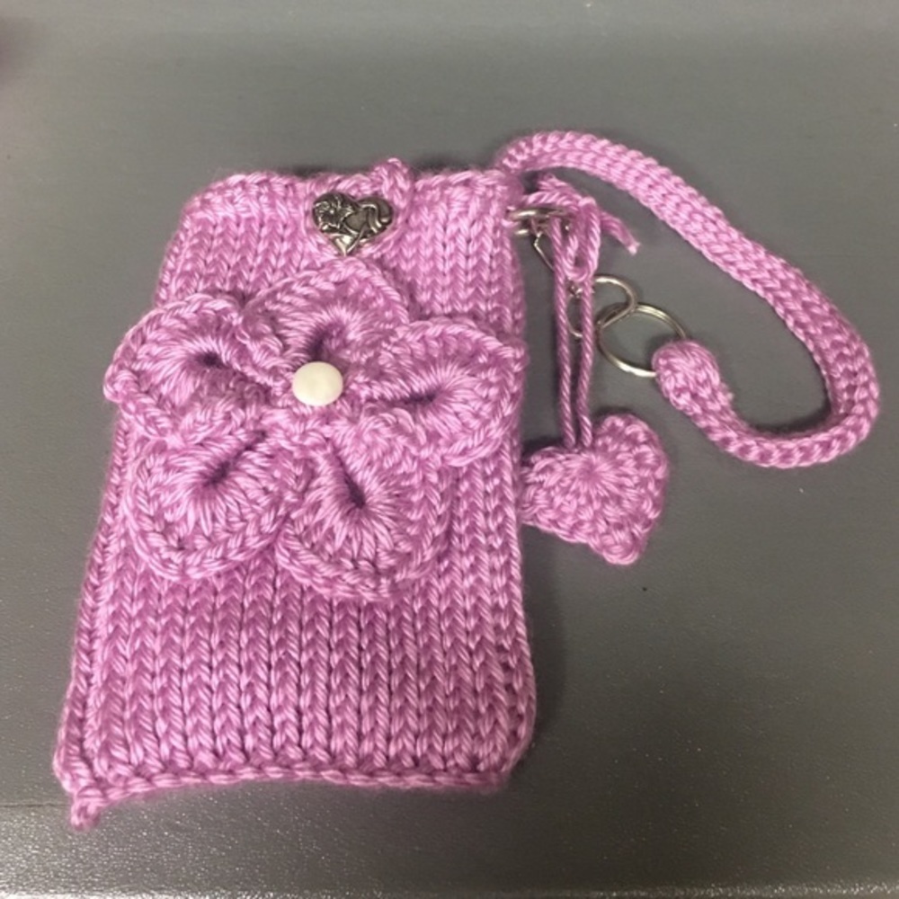 iPhone 6 Knitted Flower Case